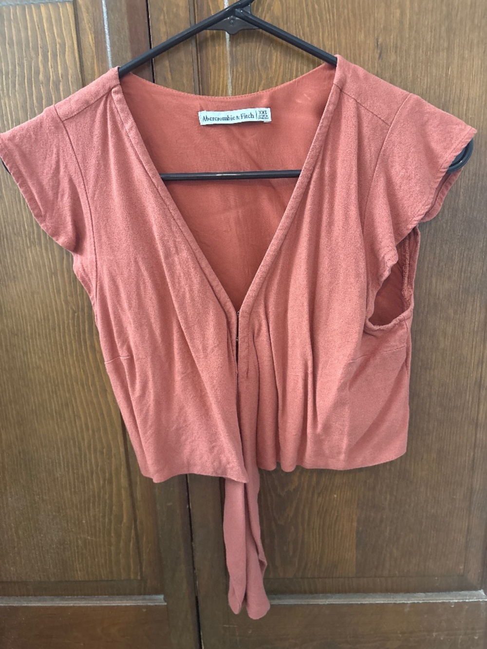 Tie front top